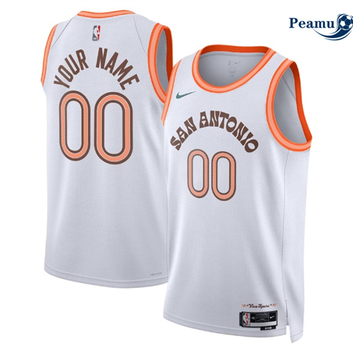 Maillot Custom, San Antonio Spurs 2023/24 - City Peamu 6064