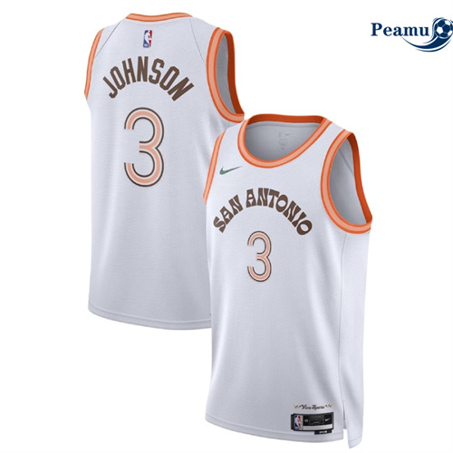 Maillot Keldon Johnson, San Antonio Spurs 2023/24 - City Peamu 6066