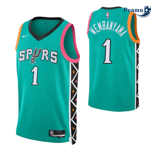 Maillot Victor Wembanyama, San Antonio Spurs 2022/23 - City Peamu 6067