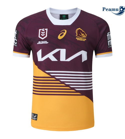 Maillot Brisbane Broncos Domicile 2024 Peamu 6111