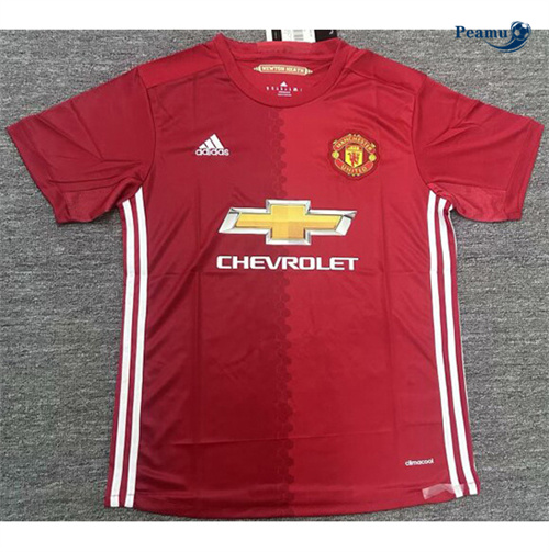 Maillot foot Rétro Manchester United Domicile 2016-17