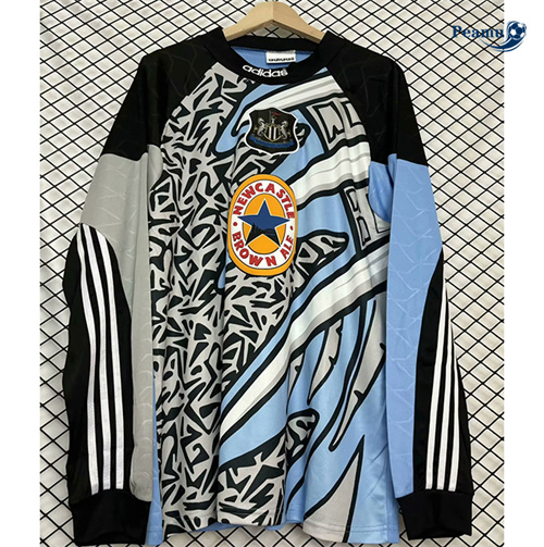 Maillot foot Rétro Newcastle United Gardien de but Manche Longue Bleu 1995-96