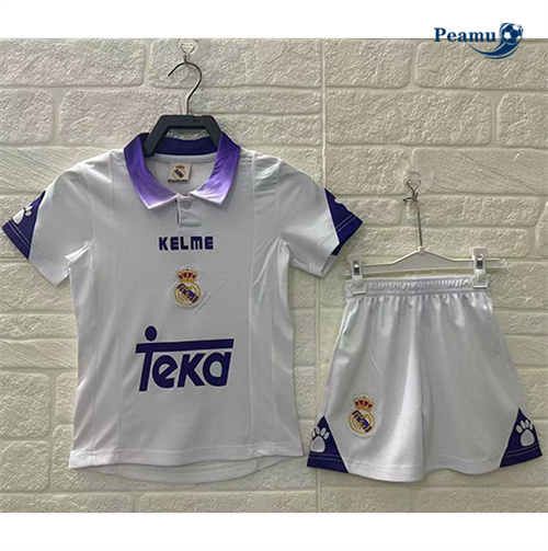 Maillot foot Rétro Real Madrid Enfant Domicile 1997-98