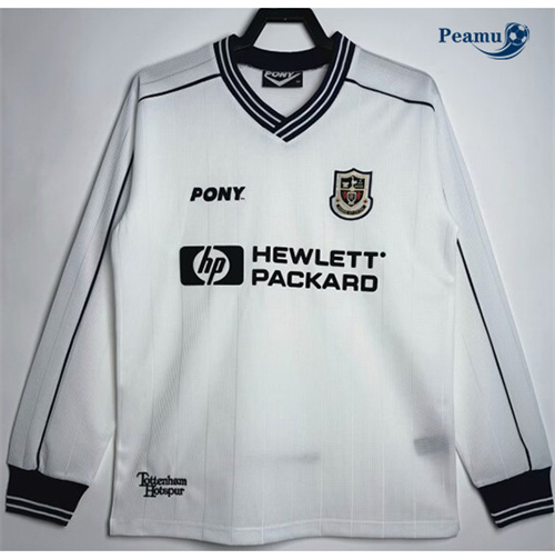 Maillot foot Rétro Tottenham Hotspur Domicile Manche Longue 1997