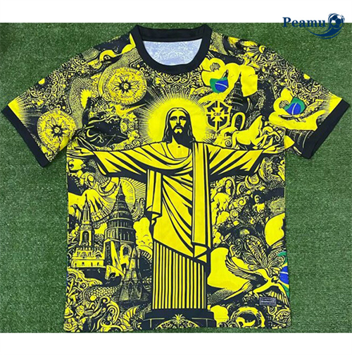 Maillot foot Brésil Édition spéciale Jaune 2024/25