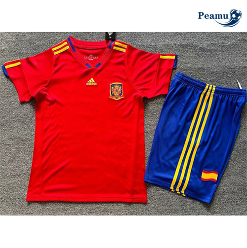Maillot foot Retro Espagne Enfant Domicile 2010