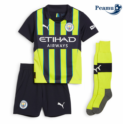 Maillot foot Manchester City Enfant Exterieur 2024/25