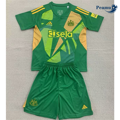 Maillot foot Newcastle United Enfant Gardien de but Vert 2024/25