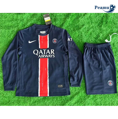 Maillot foot PSG Enfant Domicile Manche Longue 2024/25