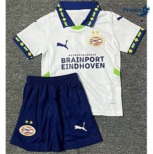 Maillot foot PSV Eindhoven Enfant Blanc 2024/25