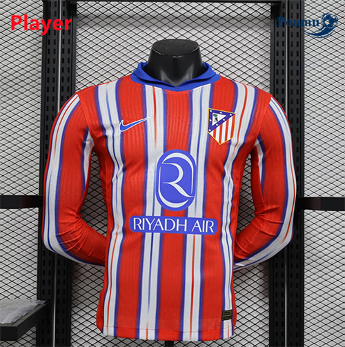 Maillot foot Atletico Madrid Player Version Domicile Manche Longue 2024/25
