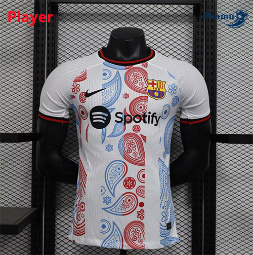 Maillot foot Barcelone Player Version Training Blanc 2024/25