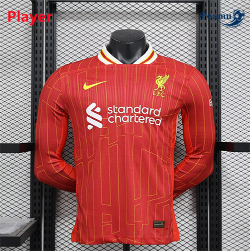 Maillot foot Liverpool Player Version Domicile Manche Longue 2024/25