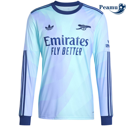 Maillot foot Arsenal Third Manche Longue 2024-2025 grossiste