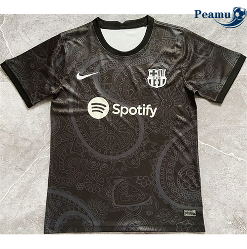 Maillot foot Barcelone Training Noir 2024-2025 grossiste