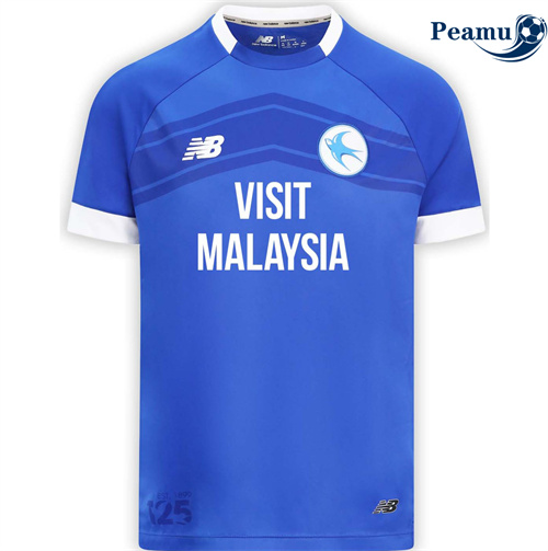 Maillot foot Cardiff City Domicile 2024-2025 discout