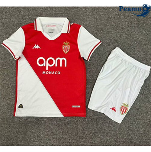 Maillot foot AS Monaco Enfant Domicile 2024-2025 Original