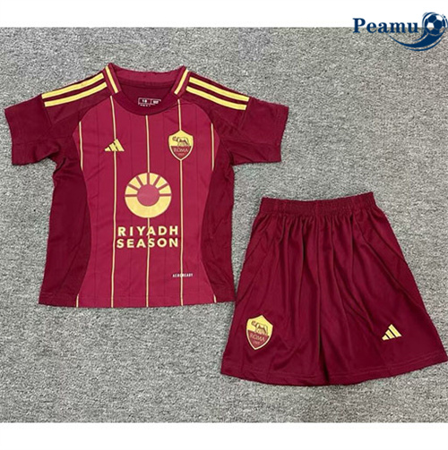 Maillot foot AS Rome Enfant Domicile 2024-2025 prix