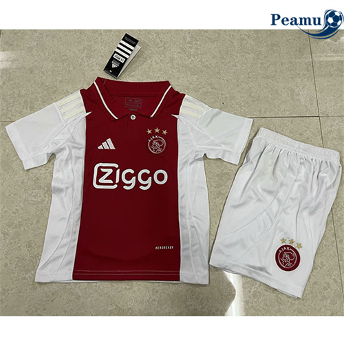 Maillot foot Ajax Amsterdam Enfant Domicile 2024-2025 Outlet