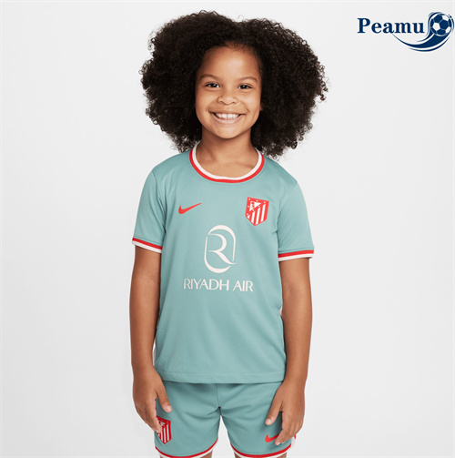 Maillot foot Atletico Madrid Enfant Exterieur 2024-2025 personnalisé
