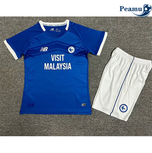 Maillot foot Cardiff City Enfant Domicile 2024-2025 Original