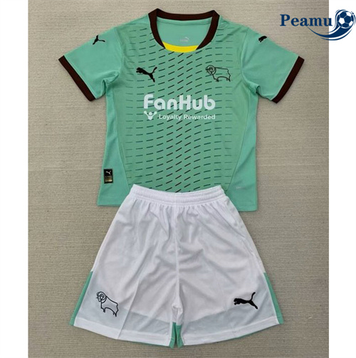 Maillot foot Derby County Enfant Exterieur 2024-2025 Chinois