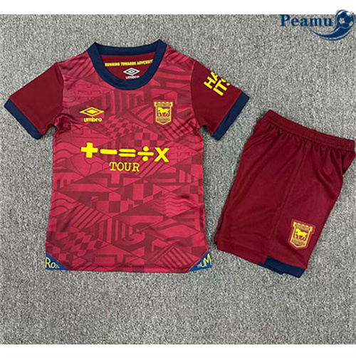 Maillot foot Ipswich Enfant Exterieur 2024-2025 discout