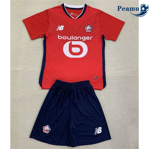 Maillot foot Lille OSC Enfant Domicile 2024-2025 Outlet