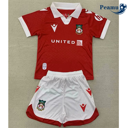 Maillot foot Wrexham Enfant Domicile 2024-2025 Officiel