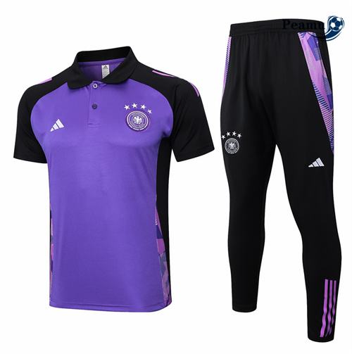 Maillot foot Kit Entrainement Allemagne polo + Pantalon Violet 2024-2025 prix