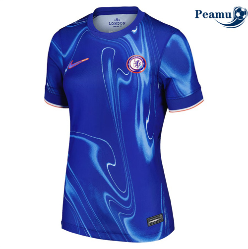 Maillot foot Chelsea Femme Domicile 2024-2025 personnalisé