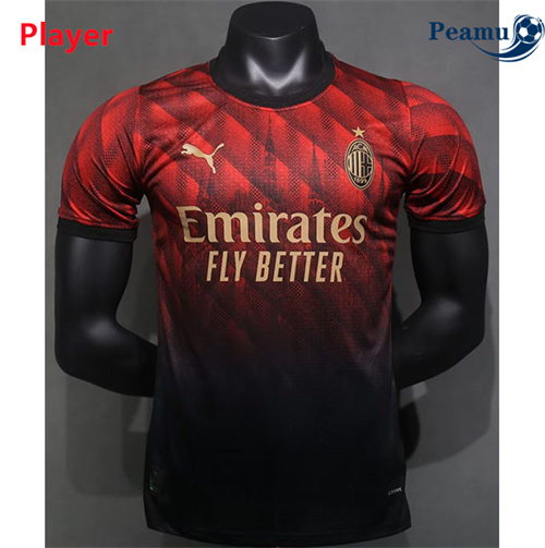 Maillot foot AC Milan Player Version Special Rouge 2024-2025 personnalisé