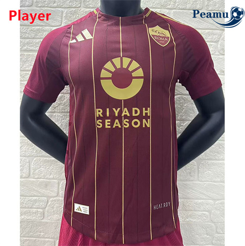Maillot foot AS Rome Player Version Domicile 2024-2025 prix