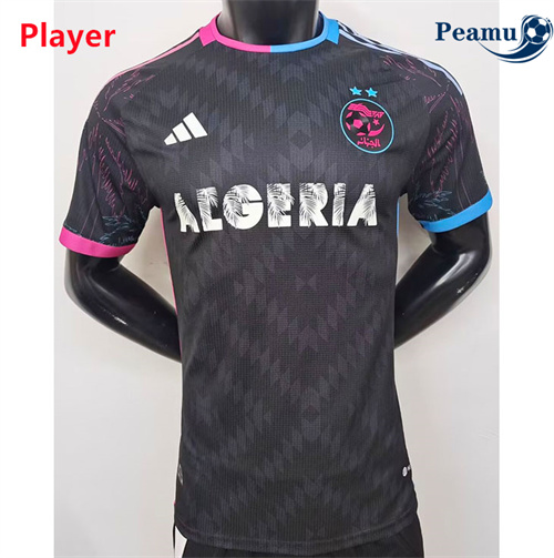 Maillot foot Algérie Player Version Noir 2024-2025 Paris