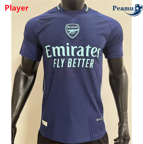 Maillot foot Arsenal Player Version Blue 2024-2025 Paris