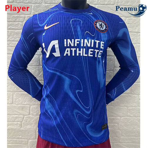 Maillot foot Chelsea Player Version Domicile Manche Longue 2024-2025 France