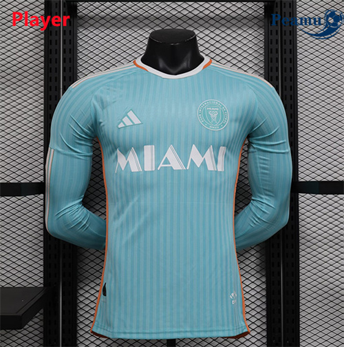 Maillot foot Inter Miami Player Version Third Manche Longue 2024-2025 discout