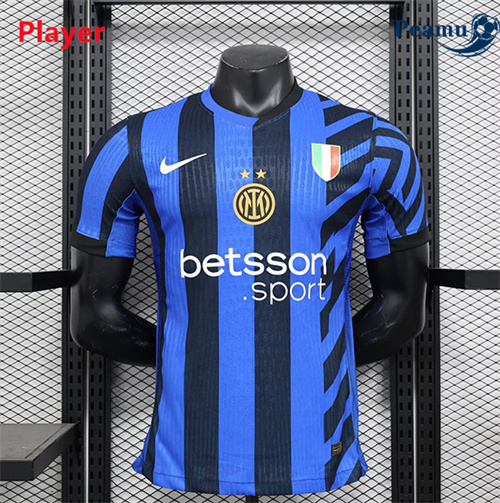 Maillot foot Inter Milan Player Version Domicile 2024-2025 discout
