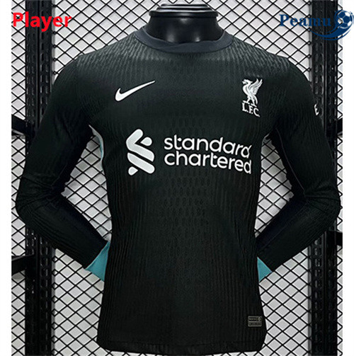 Maillot foot Liverpool Player Version Exterieur Manche Longue 2024-2025 Outlet