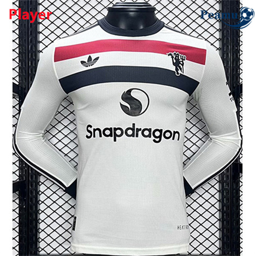 Maillot foot Manchester United Player Version Third Manche Longue 2024-2025 Officiel