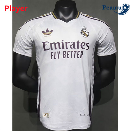 Maillot foot Real Madrid Player Version Édition Spéciale Blanc 2024-2025 grossiste