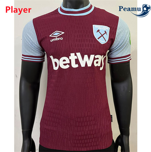 Maillot foot West Ham United Player Version Domicile 2024-2025 Soldes