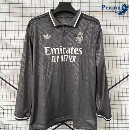Maillot foot Real Madrid Third Manche Longue 2024-2025 France