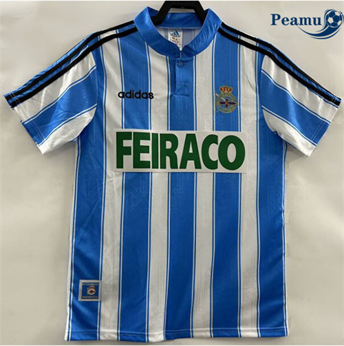 Classico Maglie Deportivo de La Corogne Domicile 1997-98 grossiste