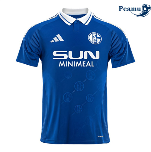 Maillot foot Schalke 04 Domicile 2024-2025 Soldes