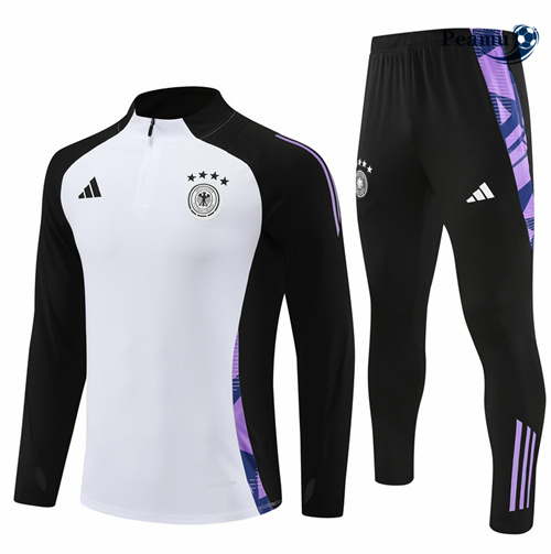 Survetement Allemagne Enfant Blanc 2024-2025 discout