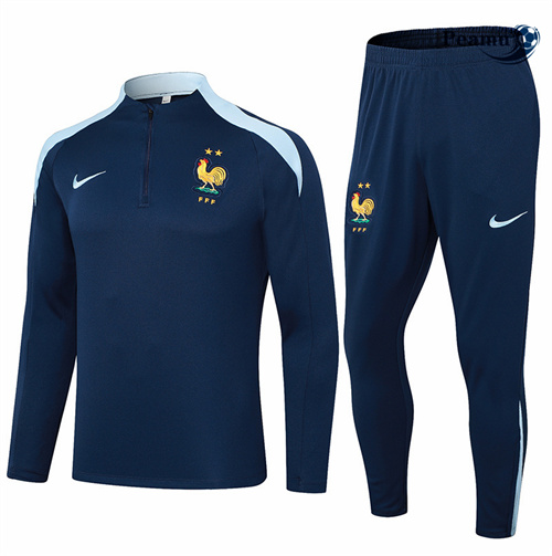 Survetement France Enfant Bleu Marine 2024-2025 prix