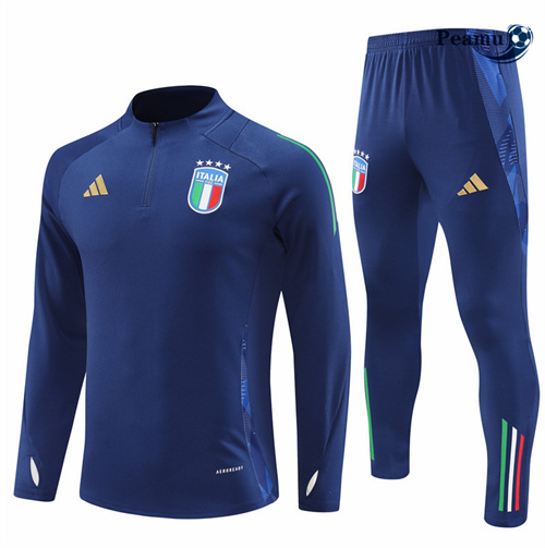 Survetement Italie Enfant Bleu Marine 2024-2025 grossiste