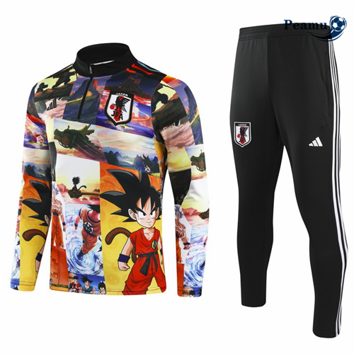 Survetement Japon Enfant Noir 2024-2025 Soldes