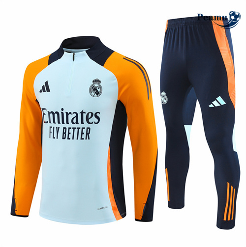 Survetement Real Madrid Enfant Bleu 2024-2025 Outlet